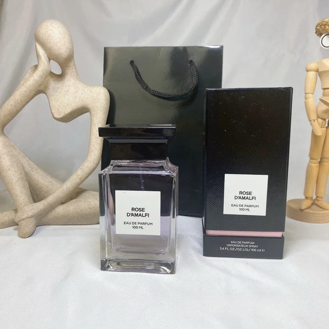 100ml Brand Perfume Men Women High Quality Unisex Long-lasting Eau De Cologne Parfum Spray Women Classic Rose Series Parfume